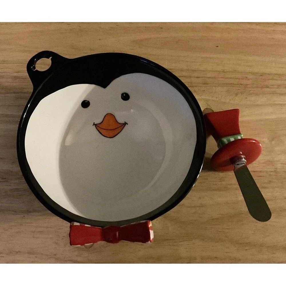 Grassland‎ Road Penguin Chip Bowl And Chesse Spreader